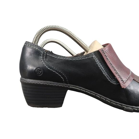 ProReflex Shoes Women 39 Bootie Slip On Leather Comfort Work Walking Fashion Low - Picture 2 of 16